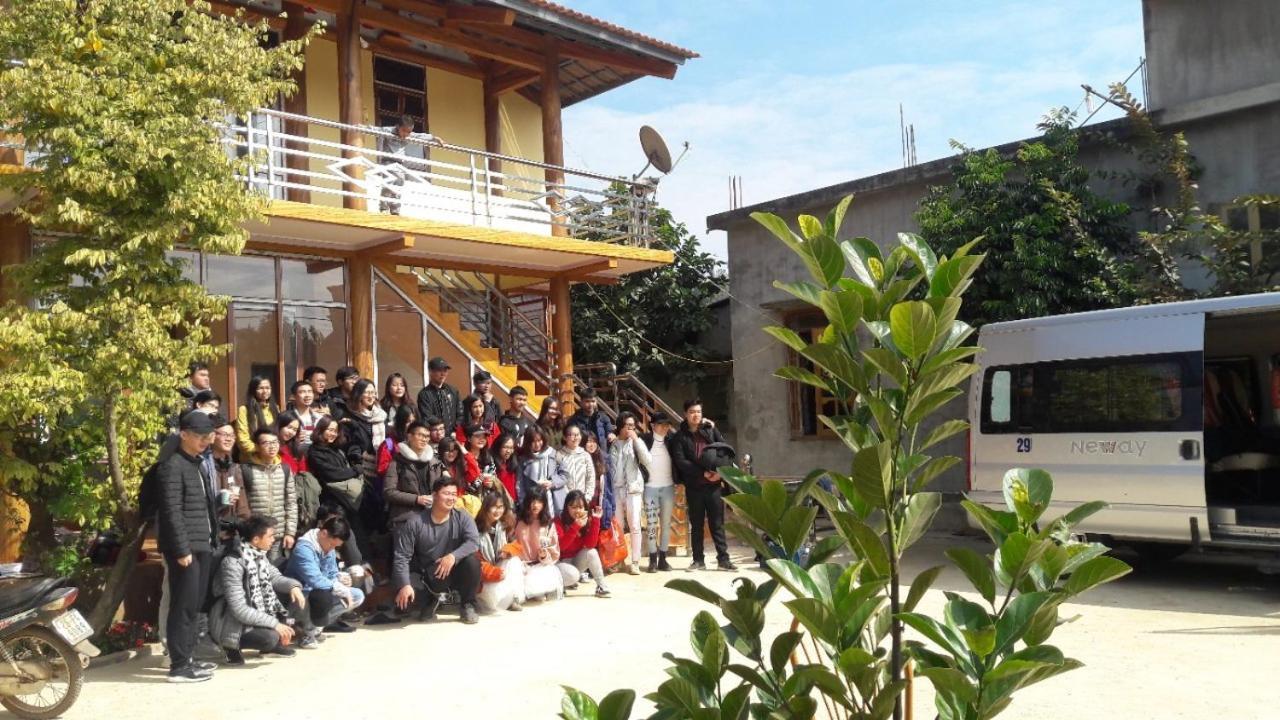 Datani Moc Chau Homestay Lang Mon Exterior foto